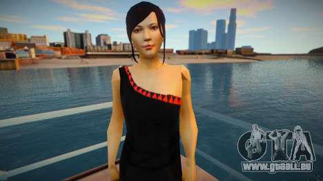 Asian girl black dress pour GTA San Andreas