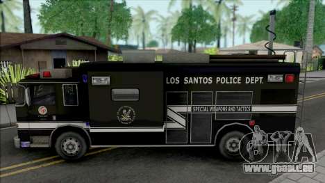 Swat Team Truck Container pour GTA San Andreas