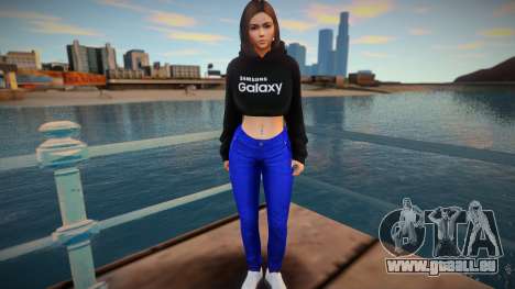 Samantha Samsung Assistant Virtual Casual cro v1 für GTA San Andreas