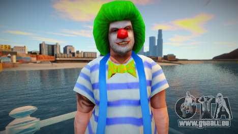 Clown wmoice peau pour GTA San Andreas
