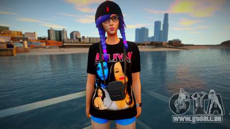 Fortnite - Splatterella Fashion Casual V2 für GTA San Andreas