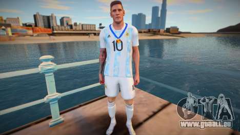 Lionel Messi Argentina T-Shirt - Medal 2021 für GTA San Andreas