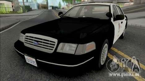 Ford Crown Victoria 1998 CVPI LAPD GND v2 für GTA San Andreas