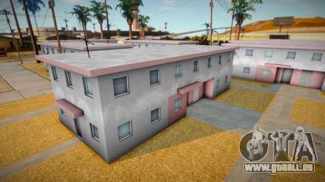 Maison pauvre avec ghetto pour GTA San Andreas