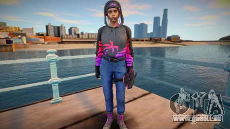 RE2 Remake Claire Redfield COD - The Boss pour GTA San Andreas