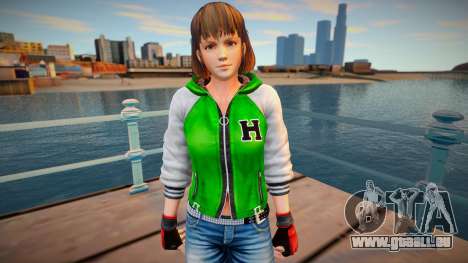 Dead Or Alive 5 - Hitomi (Costume 2) v2 für GTA San Andreas