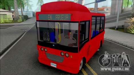 Gruau Microbus pour GTA San Andreas