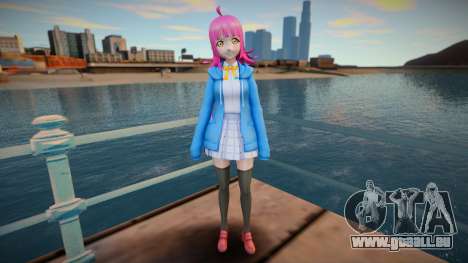 Rinna Tennoji (Love Live Nijigasaki) v2 pour GTA San Andreas