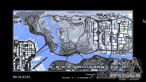 Winter-Spielkarte für GTA San Andreas