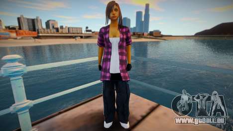 Street Girl pour GTA San Andreas