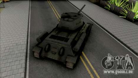 T-34-85 RUDY 102 (Czterej pancerni i pies) pour GTA San Andreas