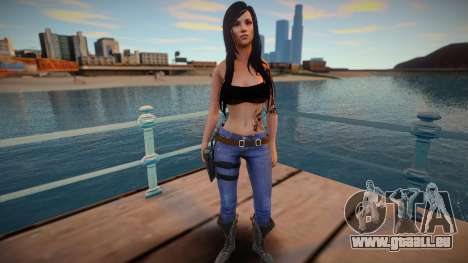 Skyrim Girl Monki Combat 4 pour GTA San Andreas