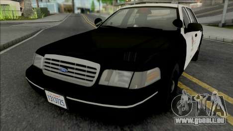 Ford Crown Victoria 1998 CVPI LAPD GND pour GTA San Andreas