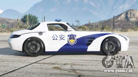 Mercedes-Benz SLS 63 AMG (C197) Chinese Police