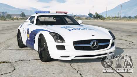 Mercedes-Benz SLS 63 AMG (C197) Chinese Police