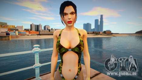 Lara Croft (Swimsuit) from Tomb Raider für GTA San Andreas