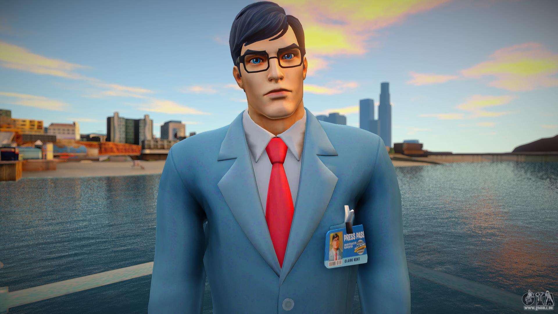 Fortnite - Clark Kent Superman v2 für GTA San Andreas