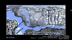 Carte du jeu d’hiver pour GTA San Andreas