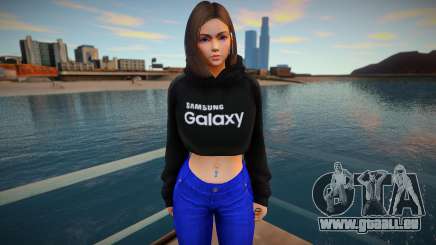 Samantha Samsung Assistant Virtual Casual cro v1 pour GTA San Andreas