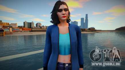 GTA Online Skin Ramdon Female Asian 1 Fashion v2 für GTA San Andreas