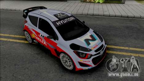 Hyundai i20 WRC [IVF] für GTA San Andreas