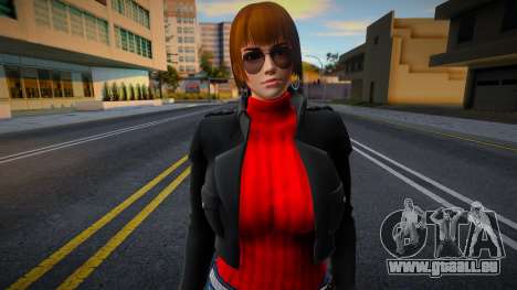 DOA Kasumi Asian Red Jacket pour GTA San Andreas