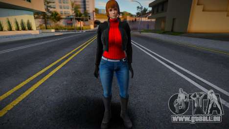 DOA Red Jacket Noshades für GTA San Andreas