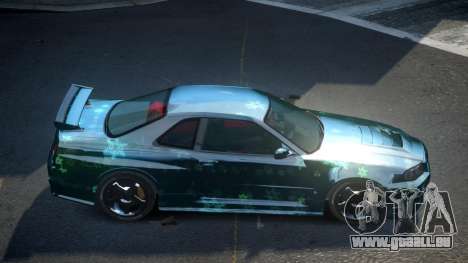 Nissan Skyline R34 G-Tuning S8 für GTA 4