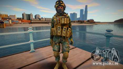 Call Of Duty Modern Warfare Woodland Marines 10 für GTA San Andreas