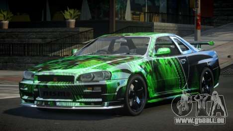 Nissan Skyline R34 GS-U S8 pour GTA 4