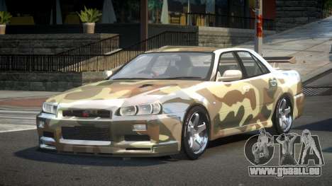 Nissan Skyline SP R34 S2 pour GTA 4