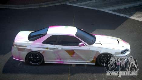 Nissan Skyline R34 PSI Qz S8 pour GTA 4