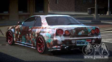 Nissan Skyline R34 PSI Qz S6 pour GTA 4