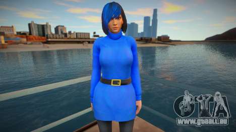 Momiji Blue like a Ninja 3 für GTA San Andreas