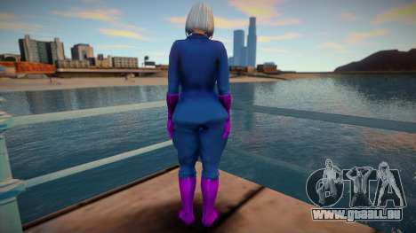 KOF Soldier Girl Different - Blue 5 pour GTA San Andreas
