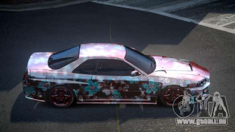 Nissan Skyline R34 PSI Qz S6 pour GTA 4