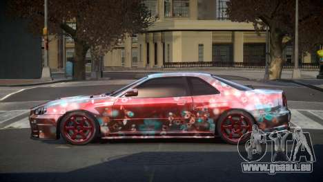 Nissan Skyline R34 PSI Qz S6 pour GTA 4