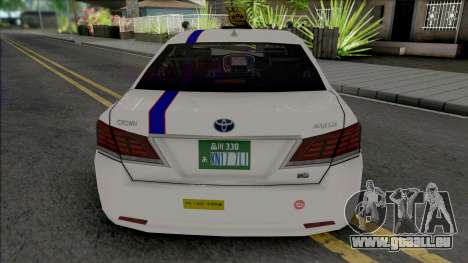 Toyota Crown Majesta 2014 Private Taxi für GTA San Andreas