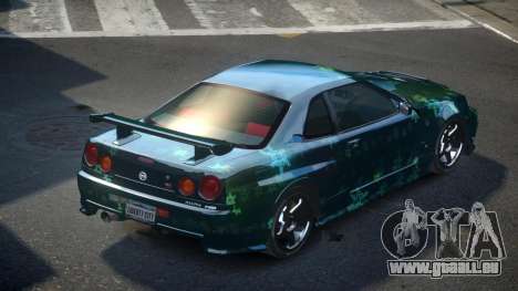 Nissan Skyline R34 G-Tuning S8 pour GTA 4