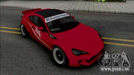 Toyota GT86 Red pour GTA San Andreas