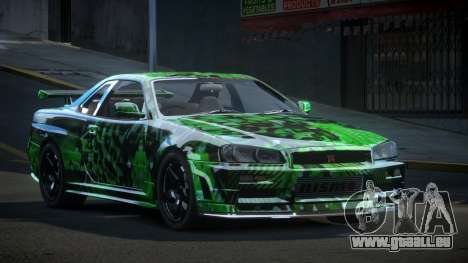 Nissan Skyline R34 GS-U S8 pour GTA 4