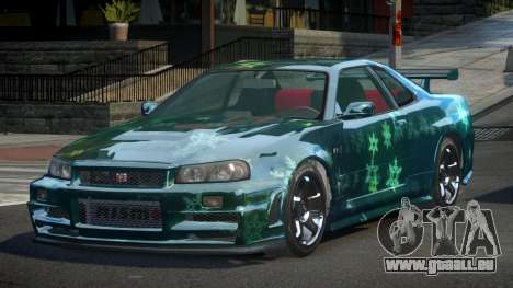 Nissan Skyline R34 G-Tuning S8 pour GTA 4