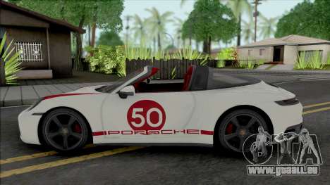 Porsche 911 Targa 4S 2022 pour GTA San Andreas