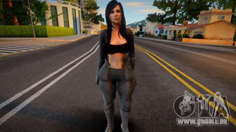 Skyrim Monki Sexy Black Soldier 3 pour GTA San Andreas