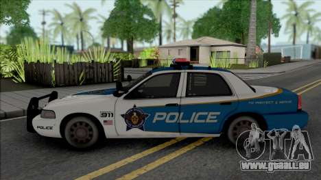 Ford Crown Victoria 2008 Palm City Police für GTA San Andreas