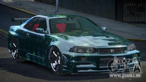 Nissan Skyline R34 G-Tuning S8 pour GTA 4