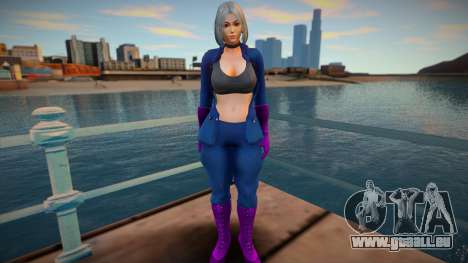 KOF Soldier Girl Different - Blue 5 pour GTA San Andreas