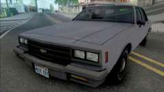 Chevrolet Impala 1986 LAPD Unmarked pour GTA San Andreas