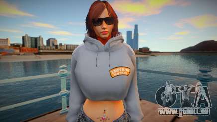 Katarina Alves Casual V1 DLC Los Santos Tuners 2 für GTA San Andreas