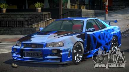 Nissan Skyline R34 G-Tuning S10 für GTA 4